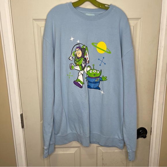 Stoney Clover Lane x Disney Toy Story Buzz Lightyear Sweatshirt Sz 2XL - Picture 1 of 5